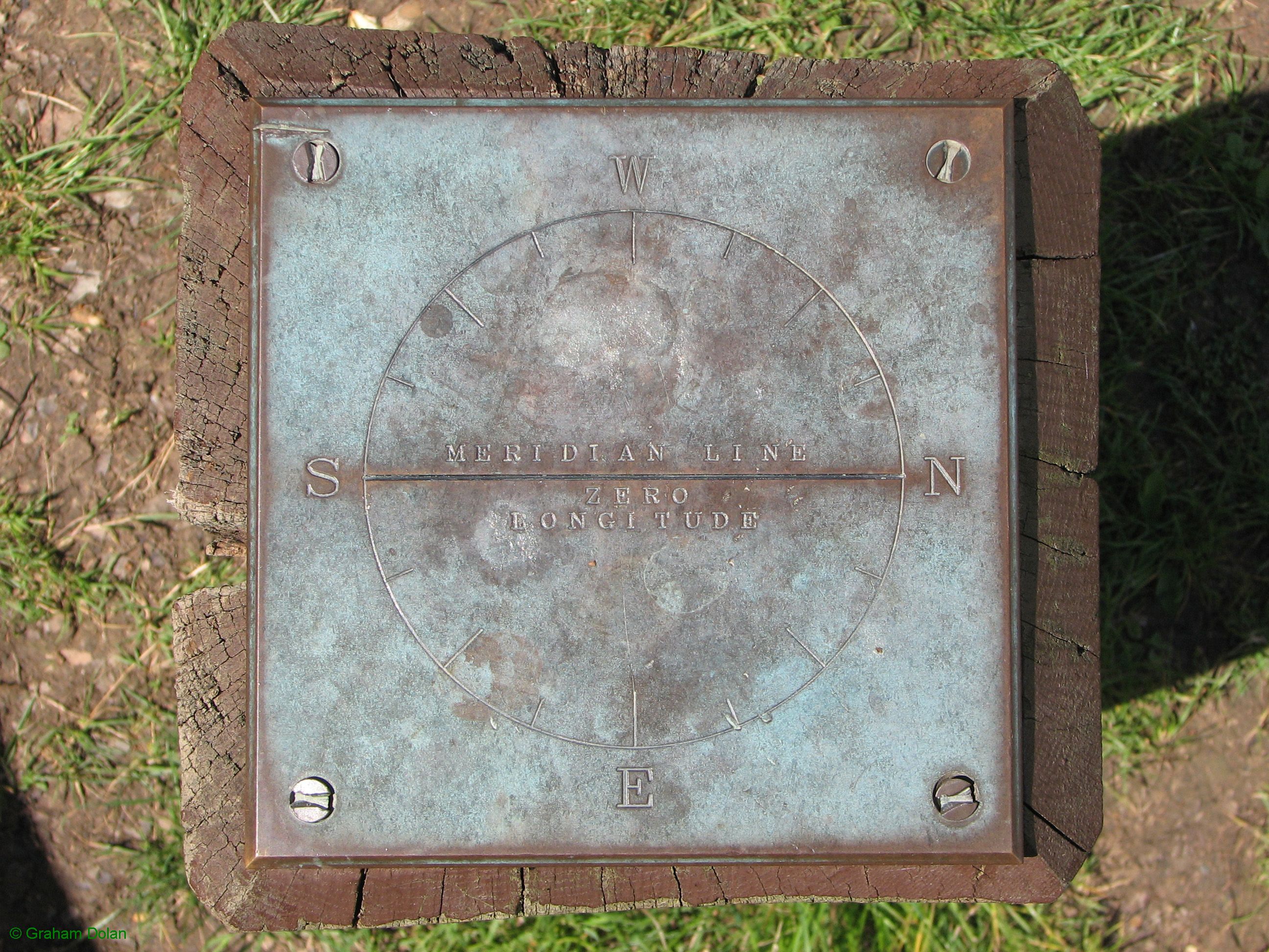 Greenwich Meridian Marker; England; Essex; Gilwell Park